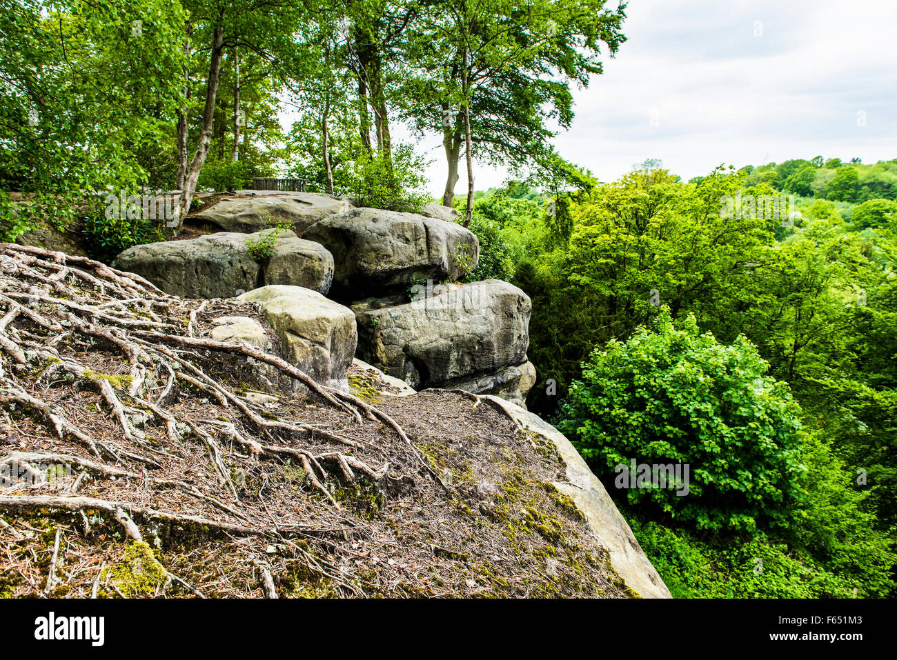 High Rocks in Tunbridge Wells Stock Photo - Alamy