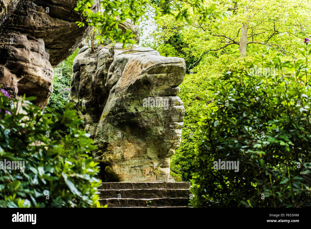 Tunbridge wells kent high rocks hi-res stock photography and images - Alamy
