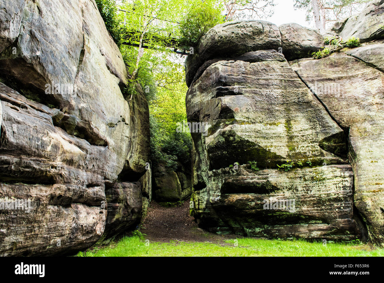 High Rocks in Tunbridge Wells Stock Photo - Alamy