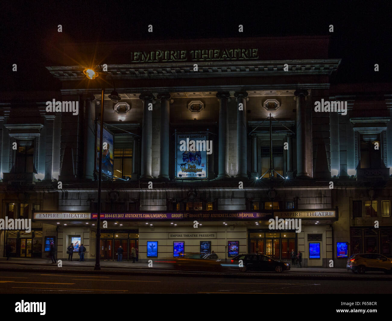Liverpool Empire theater in Liverpool Stock Photo
