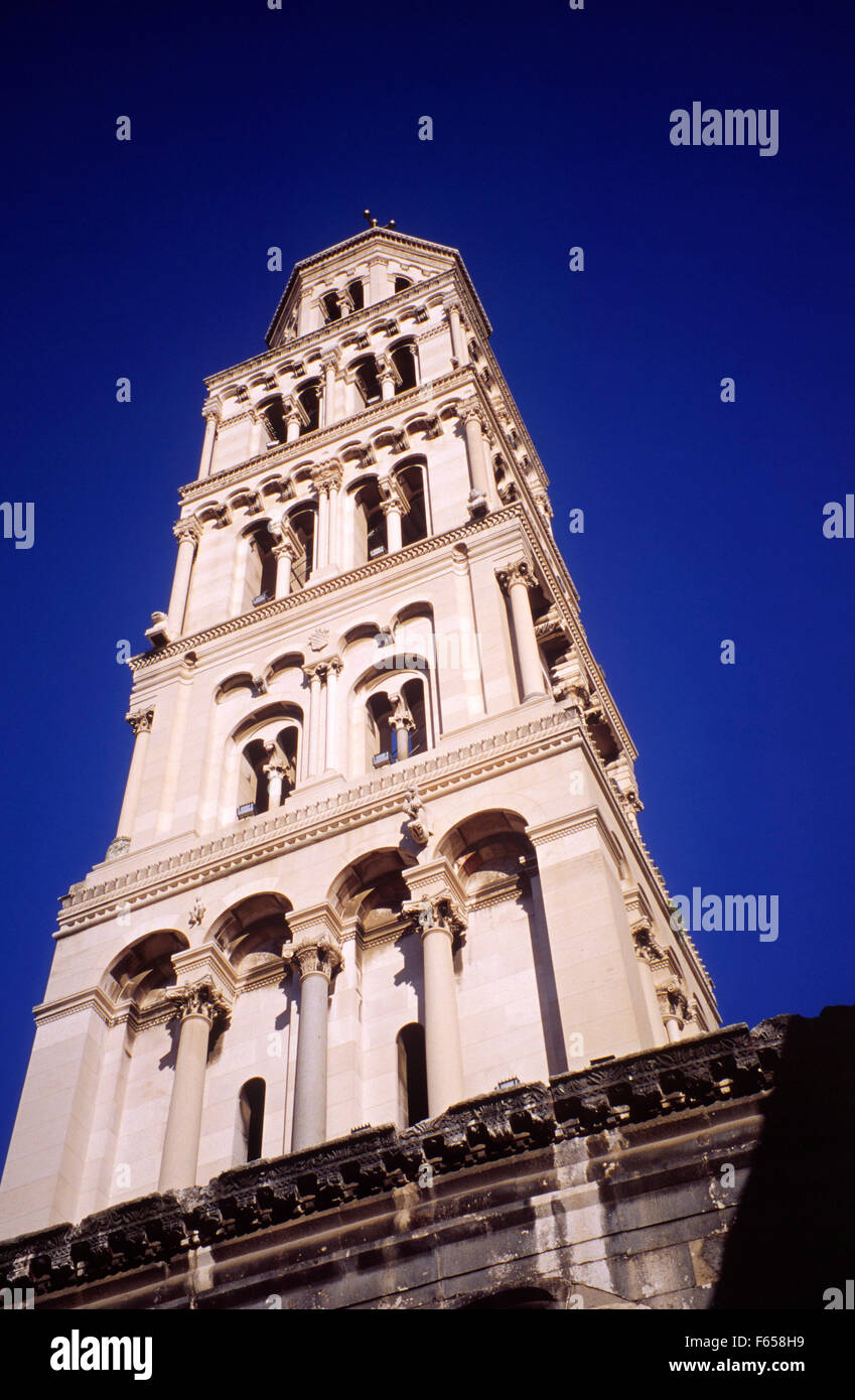 Cathedral of st domnius tower hi-res stock photography and images - Alamy