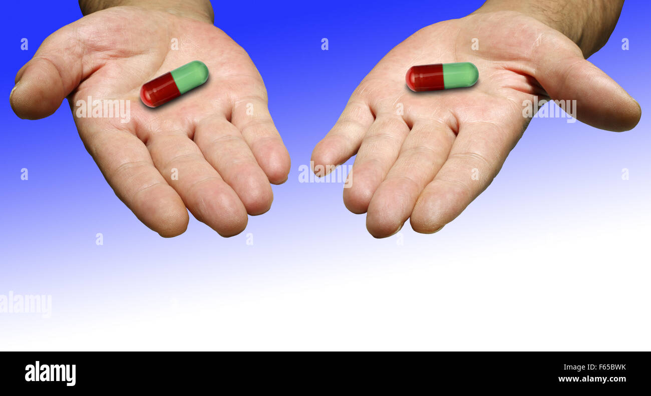 Pills hand hires stock photography and images Alamy