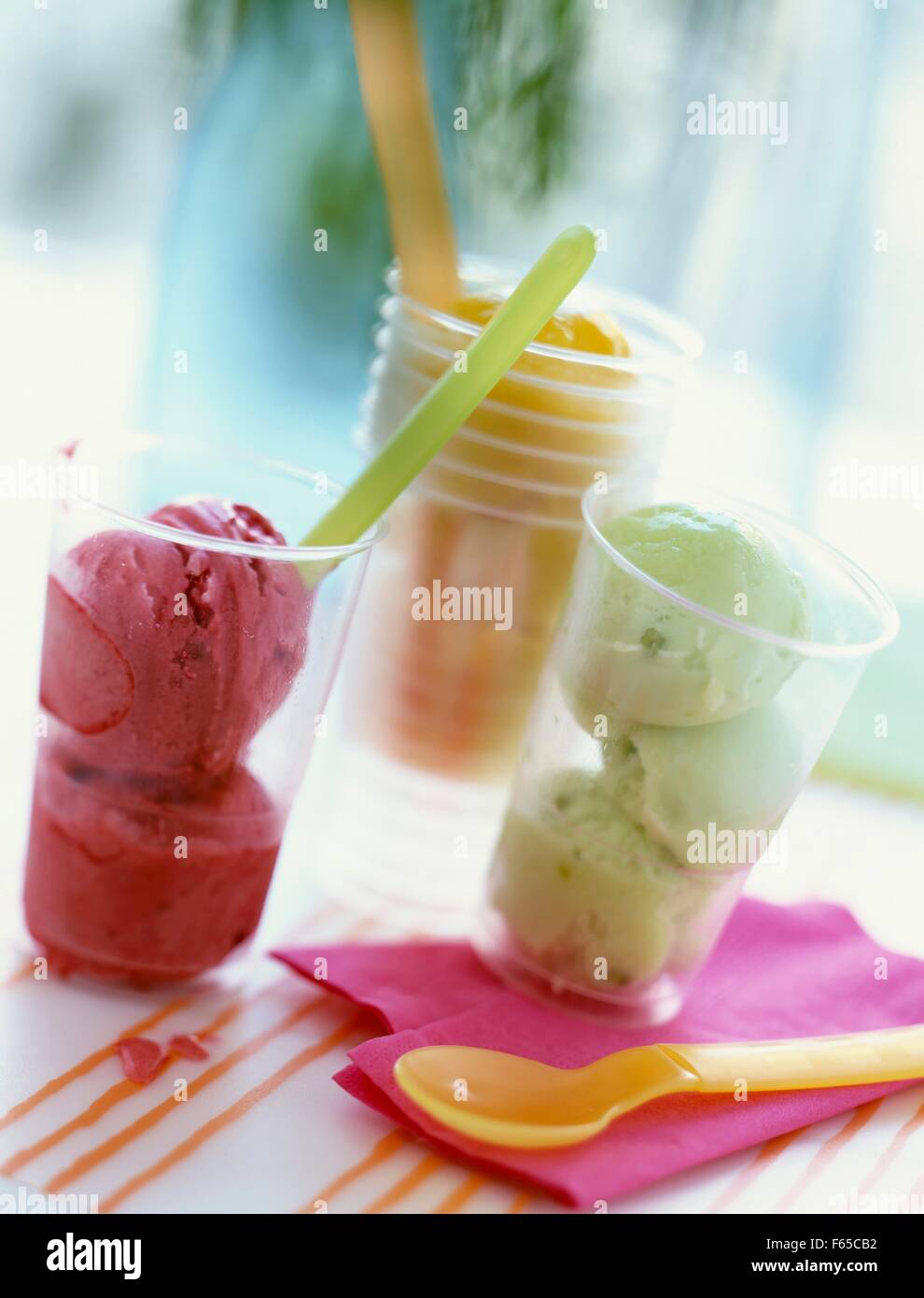 Sorbets Stock Photo
