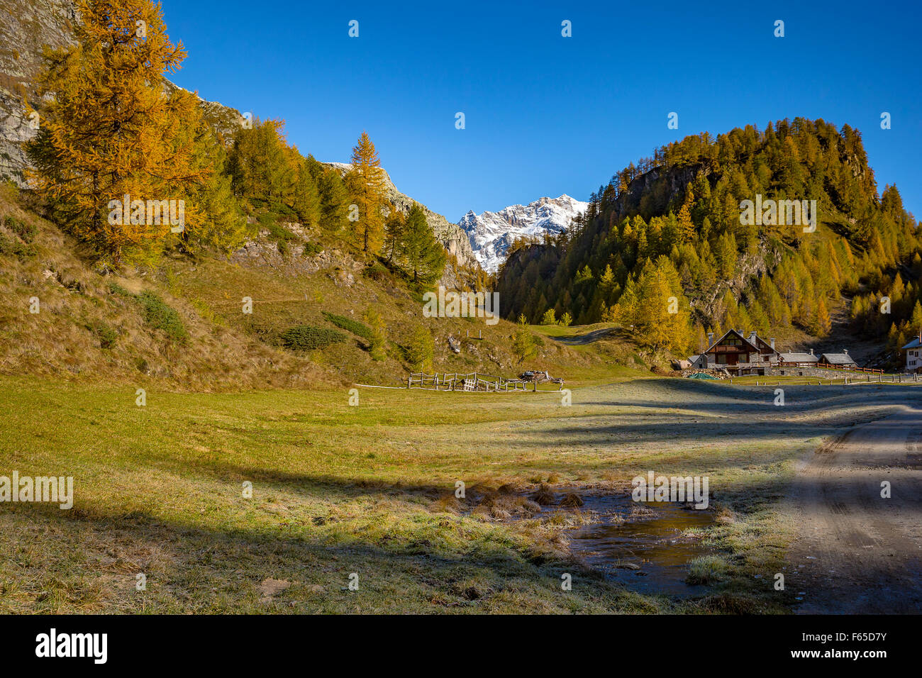 Italy Piedmont Alpe devero Stock Photo - Alamy