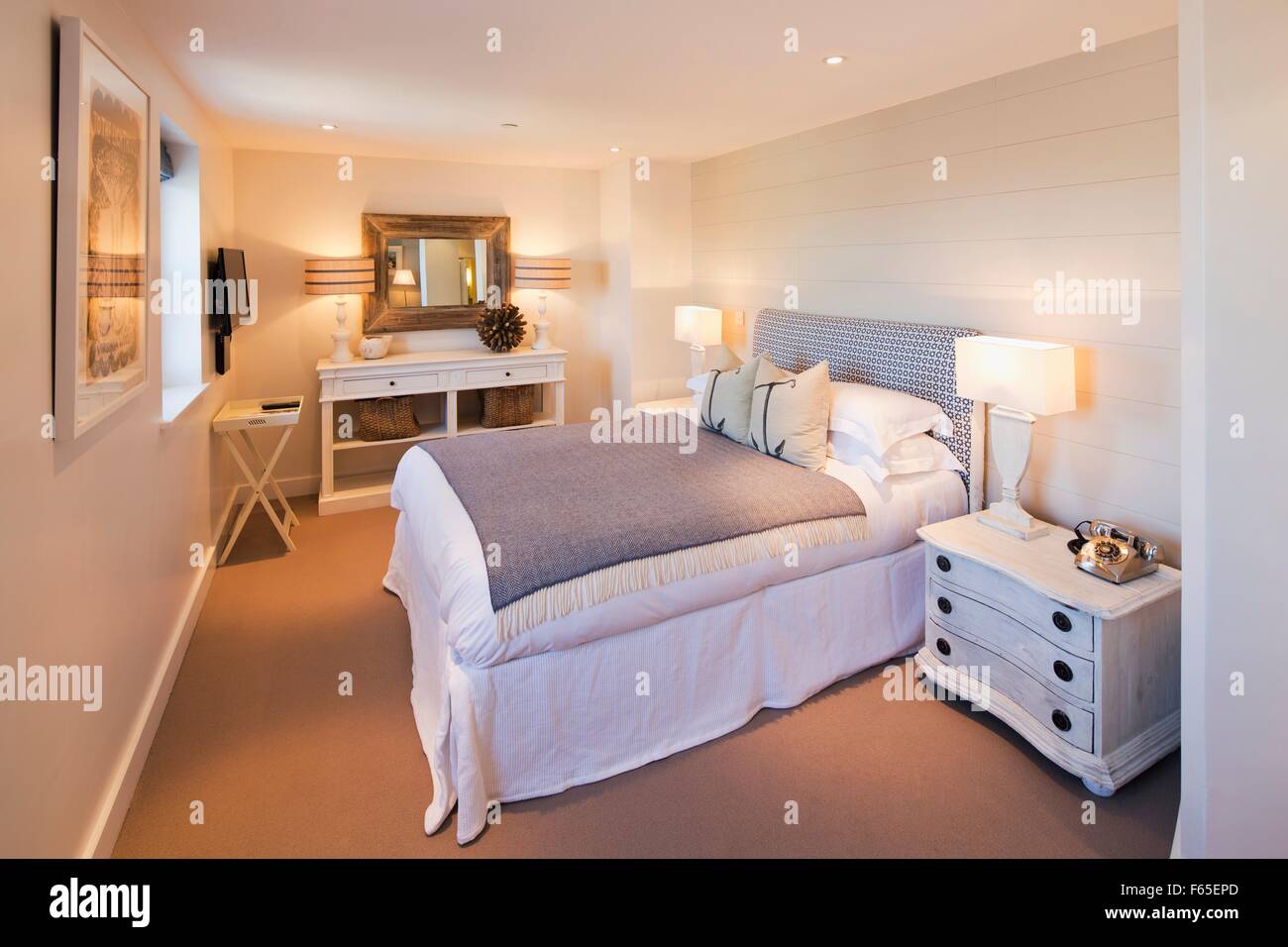 A double room at The Tide House Hotel in St. Ives (Cornwall, England