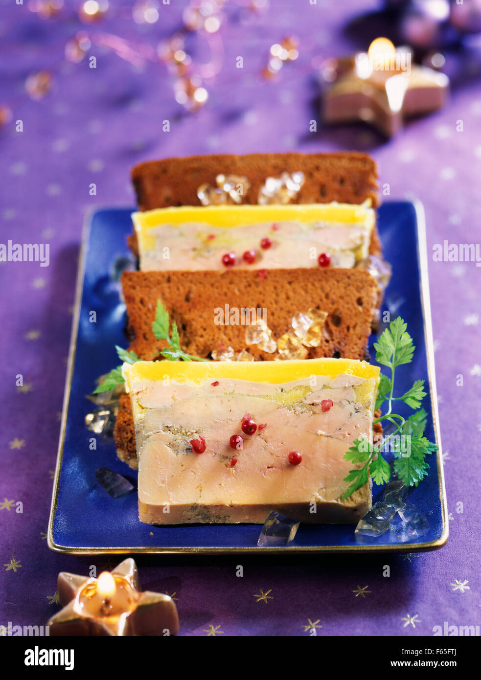 foie gras terrine Stock Photo Alamy