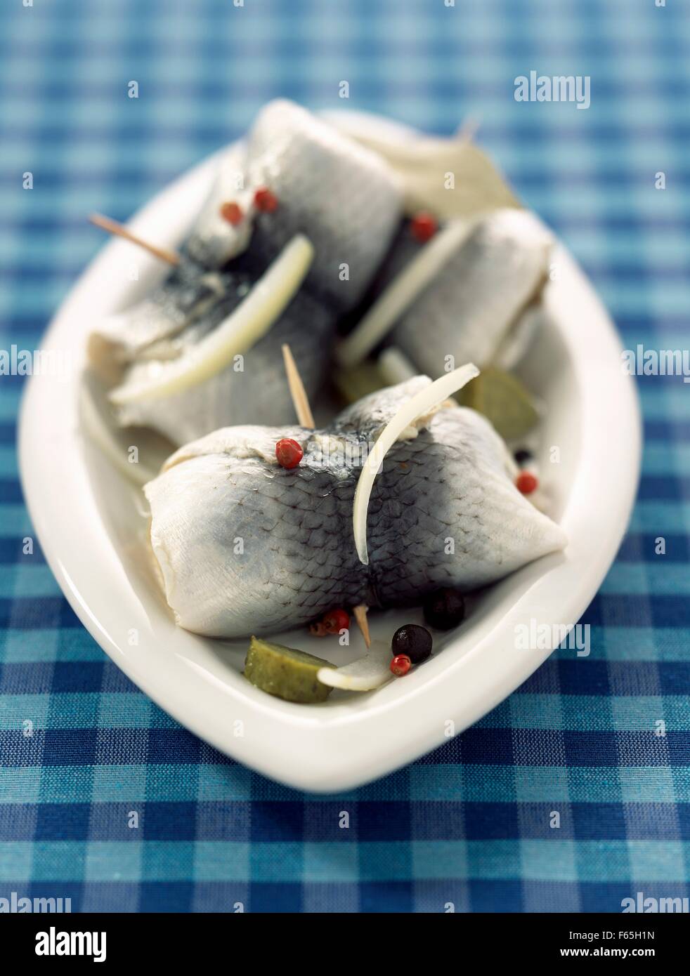 Rollmop in vinegar hi-res stock photography and images - Alamy