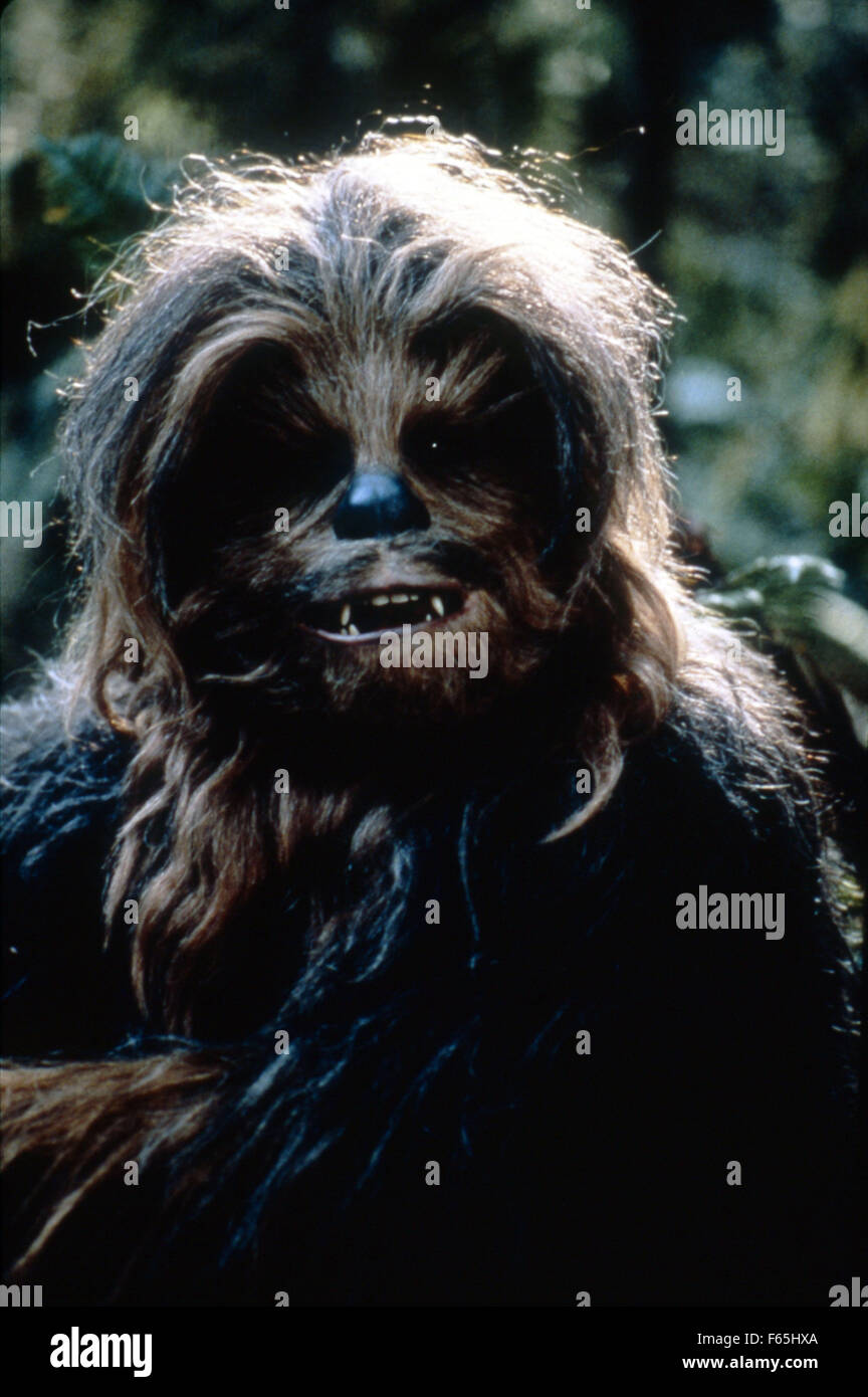Star Wars: Episode VI, Return of the Jedi  Year : 1983  USA Director : Richard Marquand Peter Mayhew Stock Photo