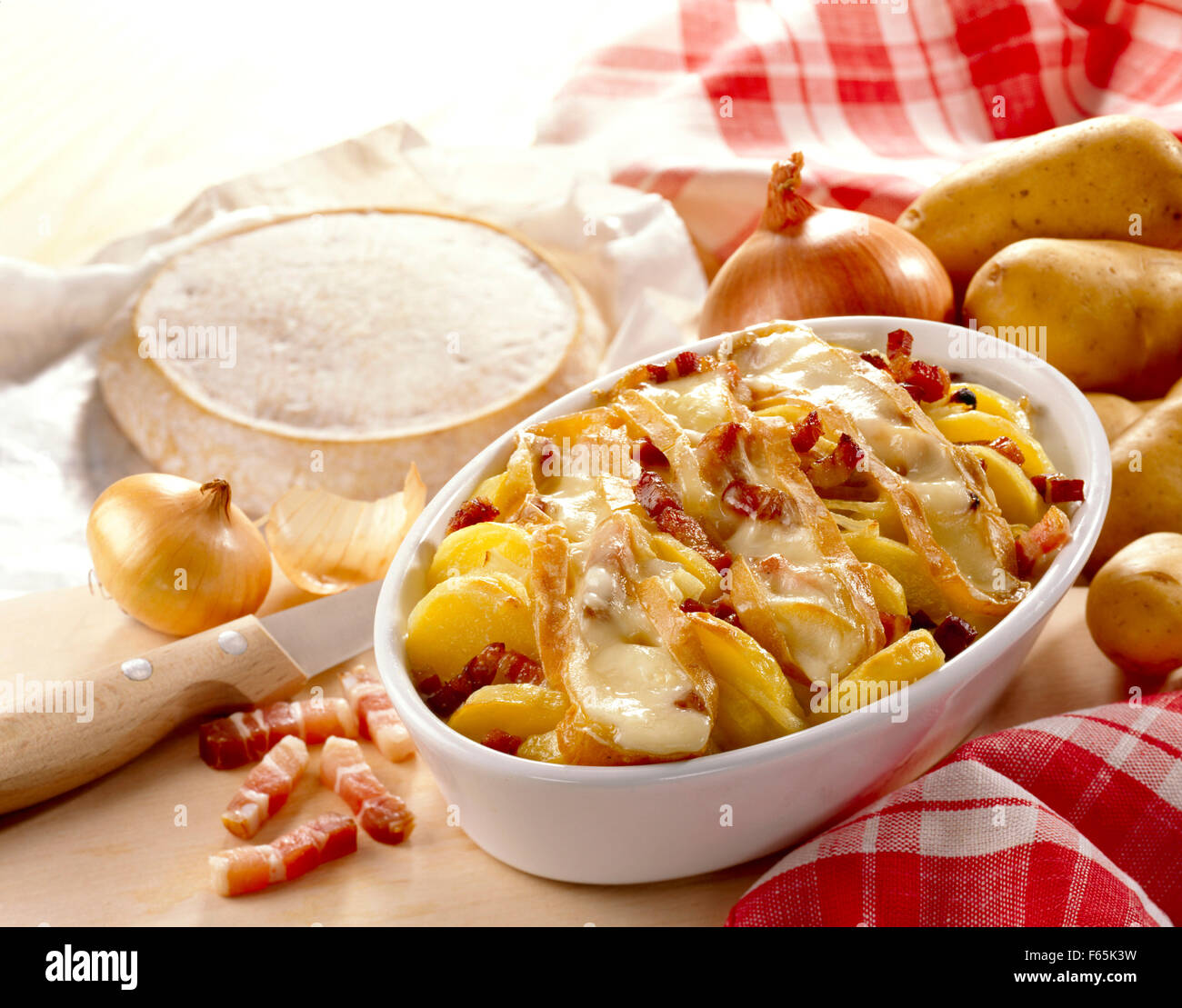 Tartiflette Stock Photo