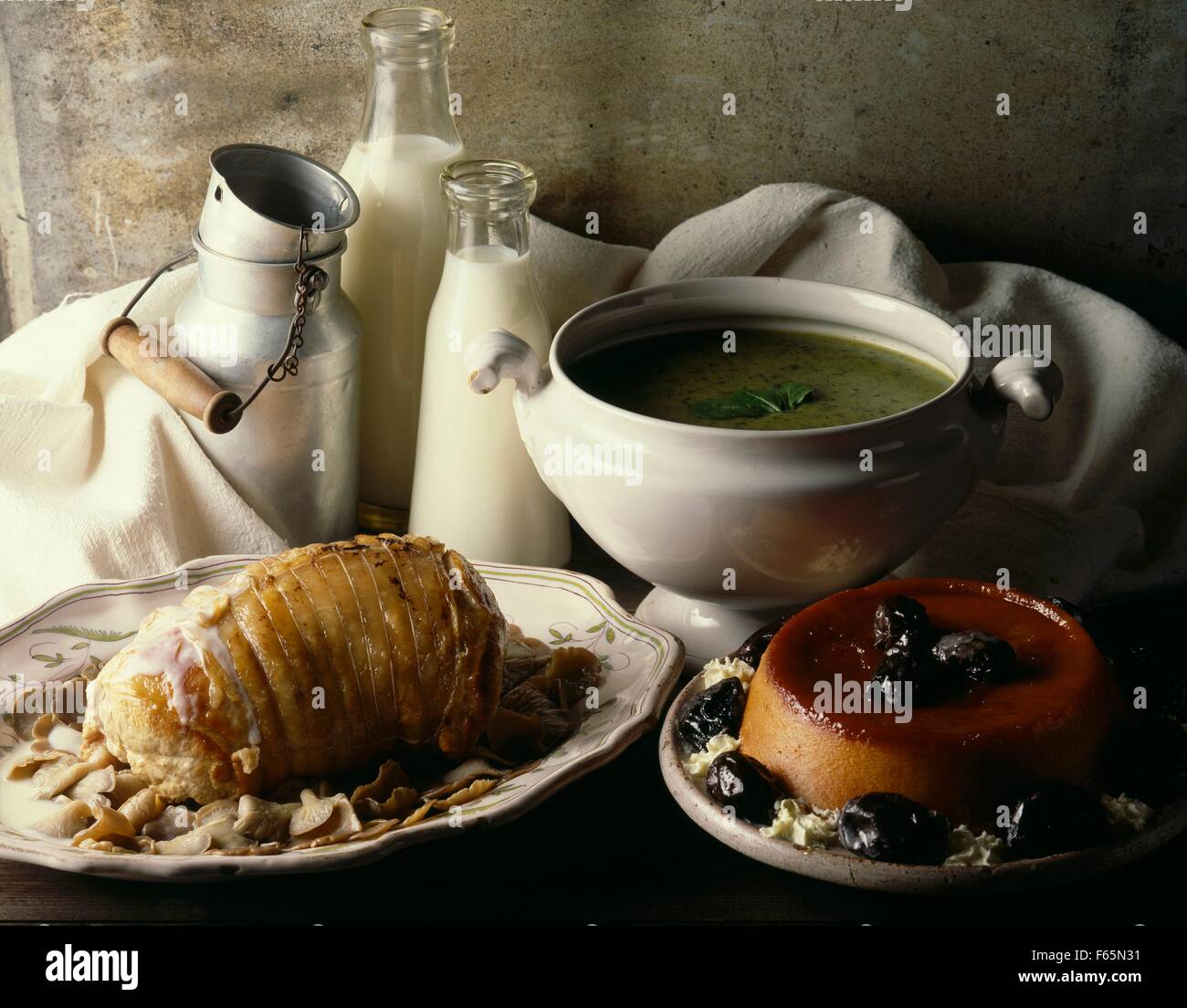 autumn menu Stock Photo