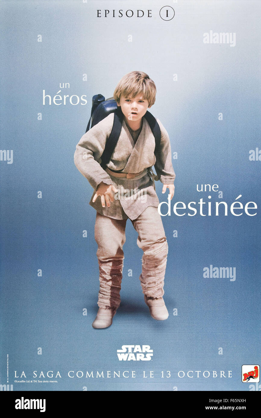 The phantom menace poster hi-res stock photography and images - Alamy