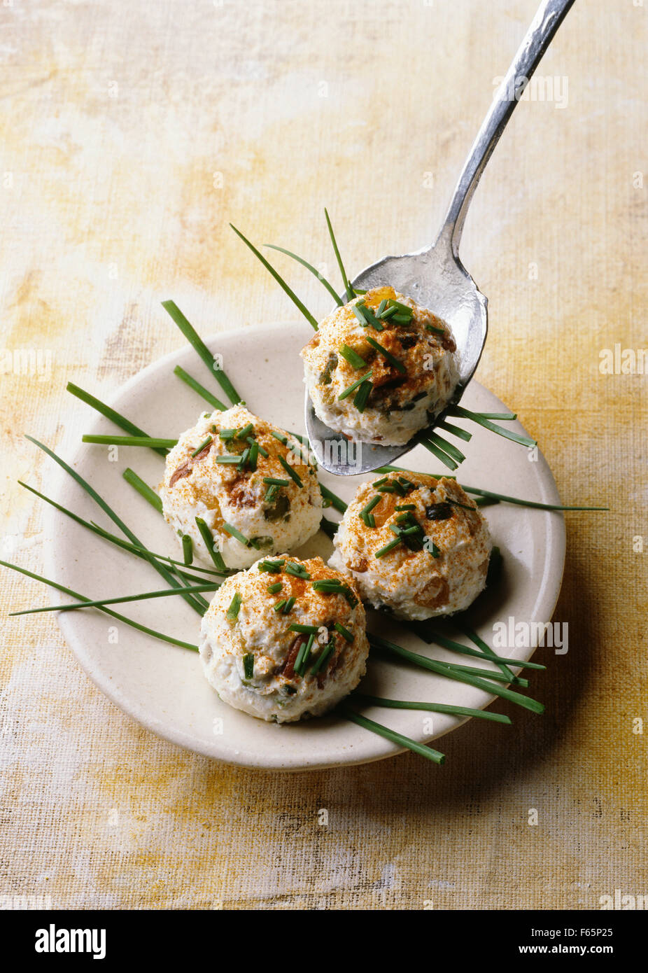 goat's cheese, pecan and pistachio balls Stock Photo Alamy