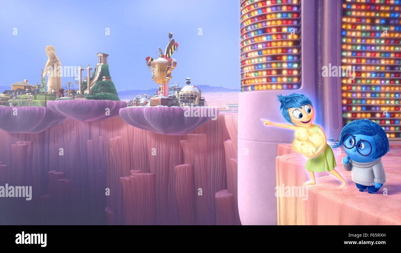 Inside Out Year : 2015 USA Director : Pete Docter, Ronaldo Del Carmen Animation Stock Photo