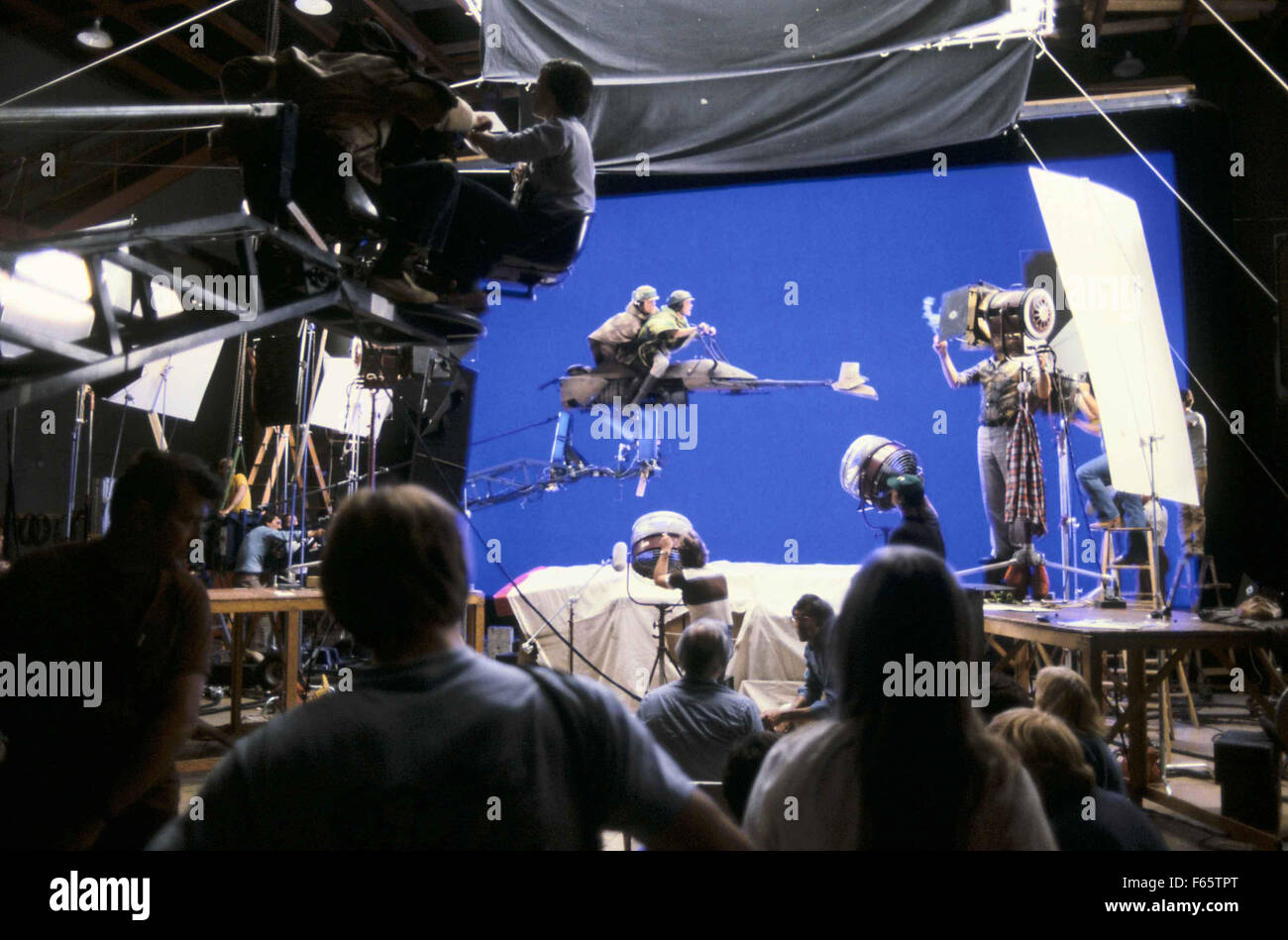 Star Wars, Le Retour du Jedi Star Wars: Episode VI, Return of the Jedi  Year : 1983  USA Director : Richard Marquand Shooting picture Stock Photo