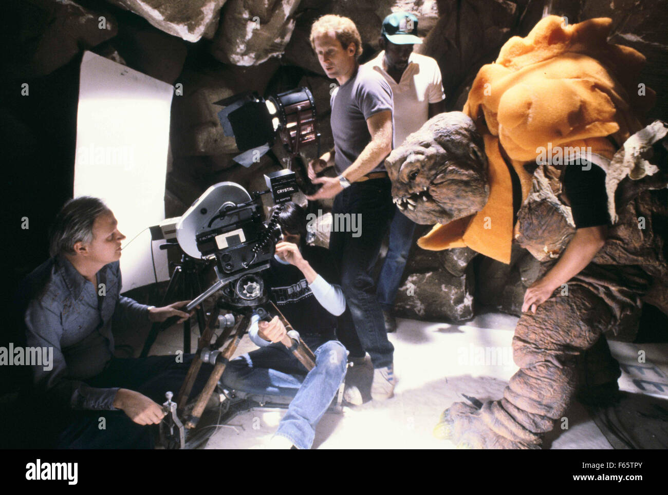 Star Wars, Le Retour du Jedi Star Wars: Episode VI, Return of the Jedi  Year : 1983  USA Director : Richard Marquand Dennis Murren Shooting picture Stock Photo
