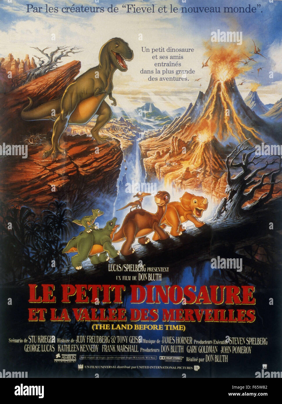 The Land Before Time 1988 Hi res Stock Photography And Images Alamy