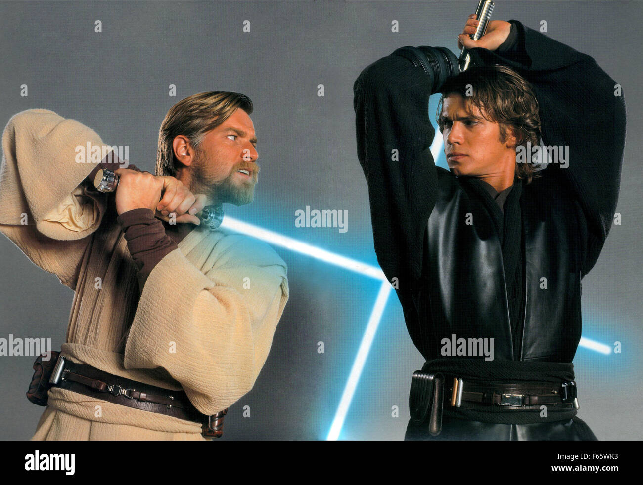 Star Wars Episode 3, Revenge of the Sith  Year : 2005 USA Director: George Lucas Ewan McGregor, Hayden Christensen Stock Photo