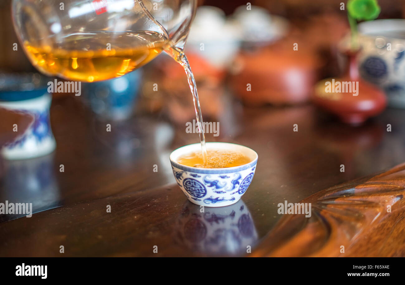 The Time of Tea Break Stock Photo - Alamy