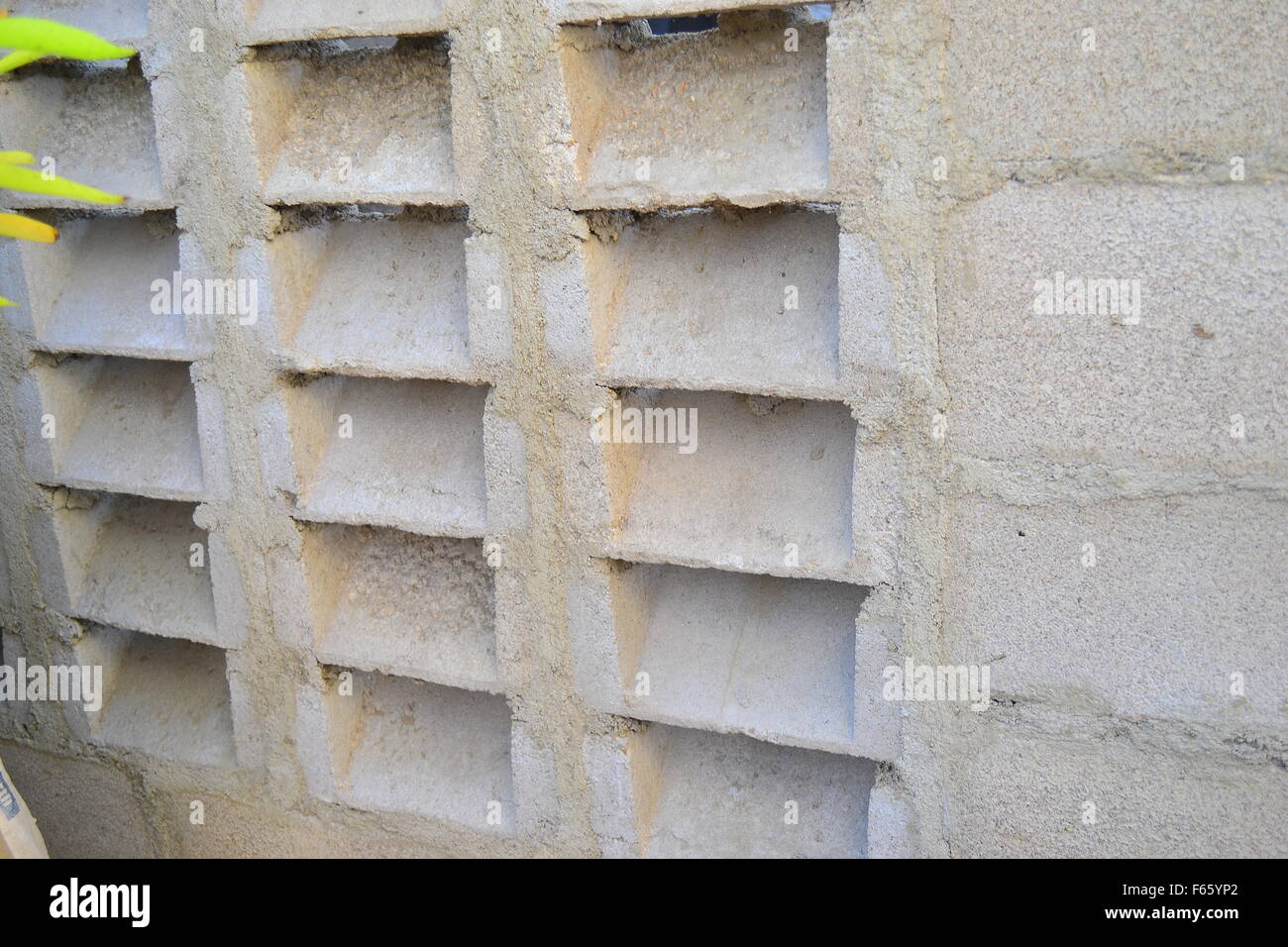 An airy wall Stock Photo