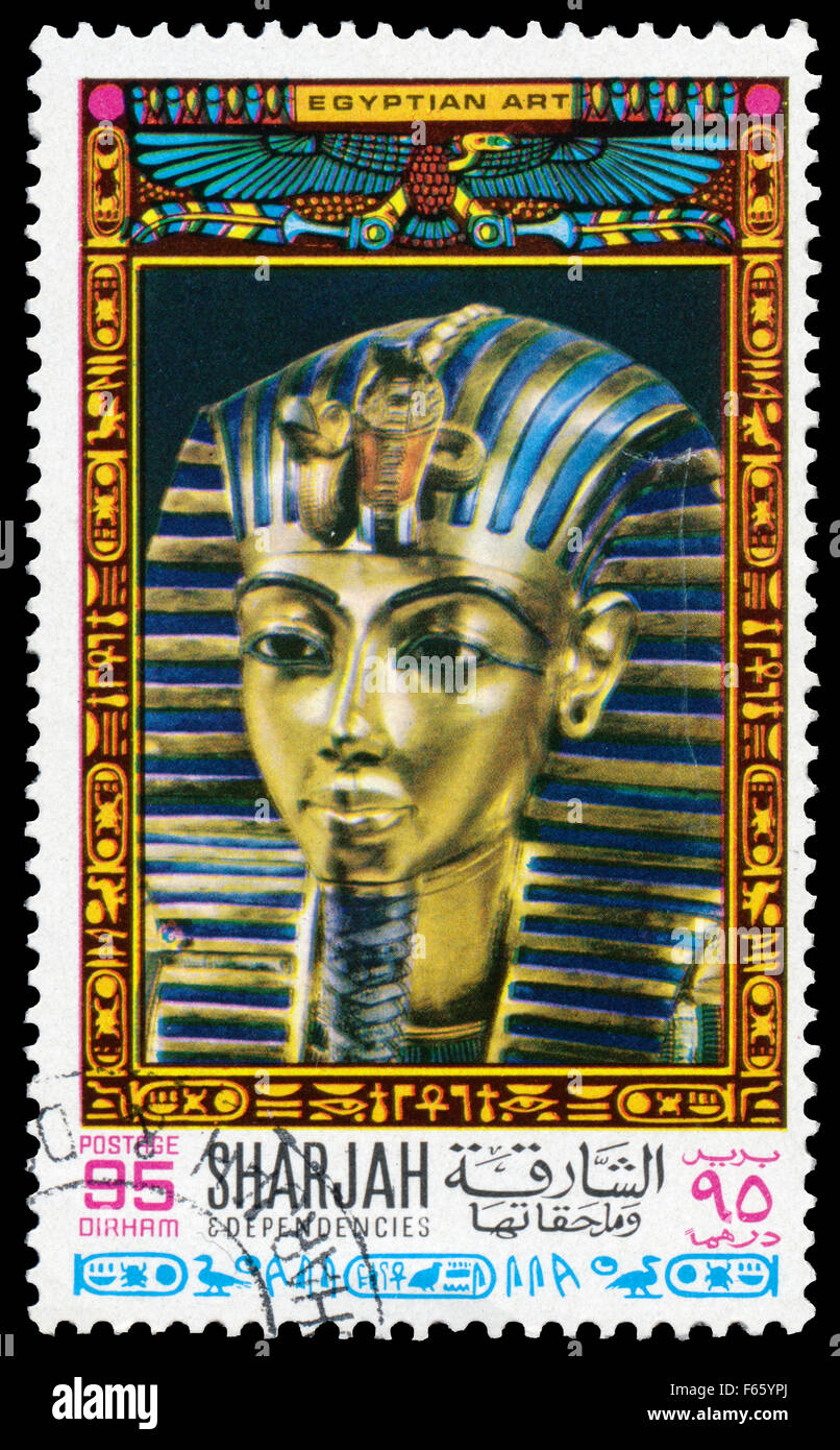 Stamp egypt tutankhamun pharaoh hires stock photography and images Alamy