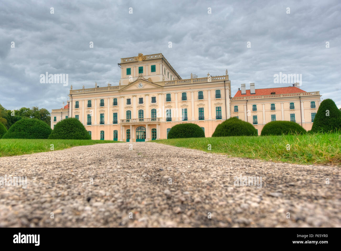 The Esterhazy Castle in Fertod, Hungary Stock Photo