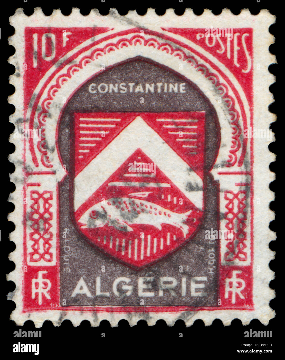 Algerian Postage Stamp Algeria High Resolution Stock Photography and ...