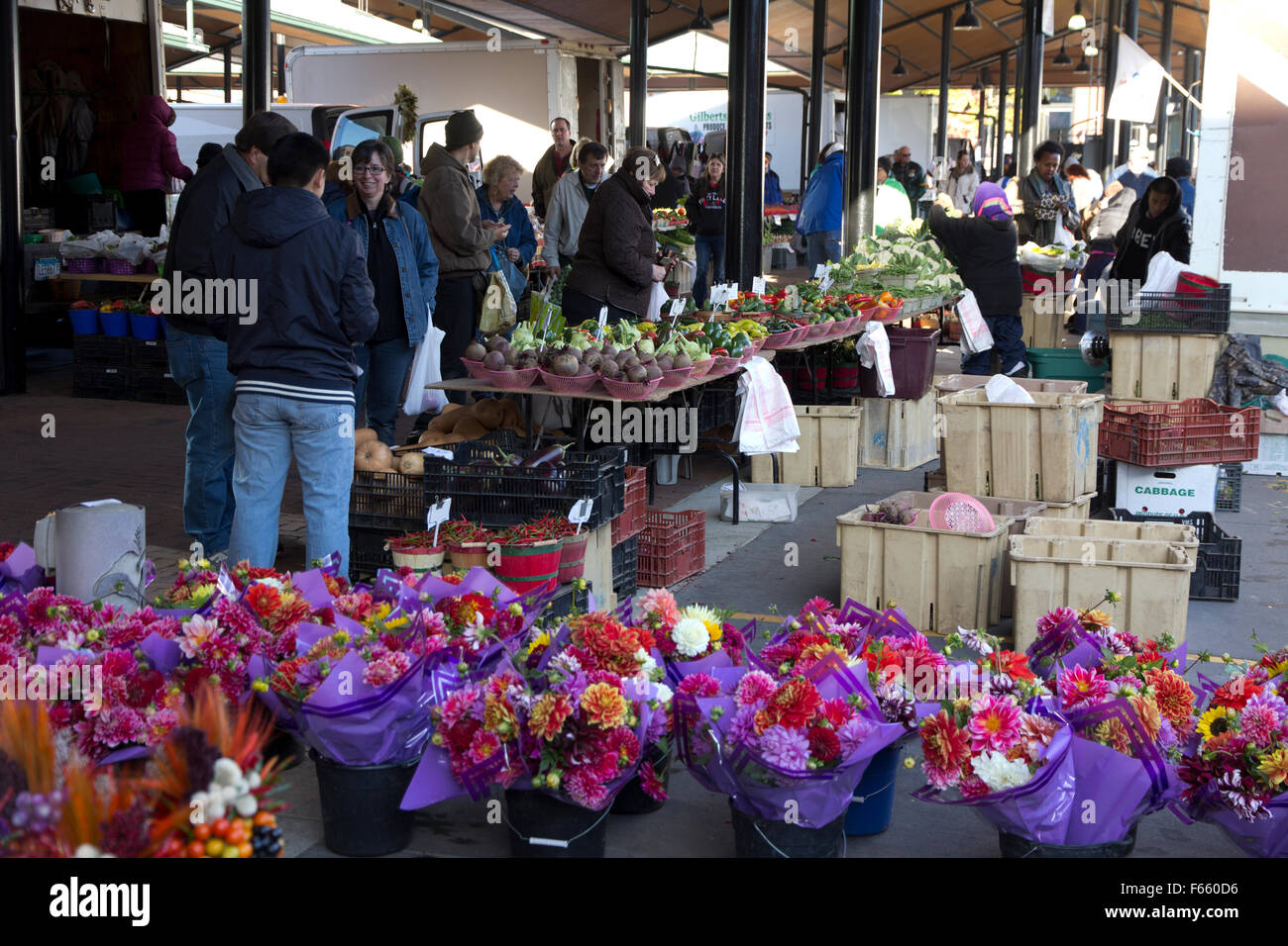 Saint Paul Farmers Market, Minnesota, USA Stock Photo Alamy