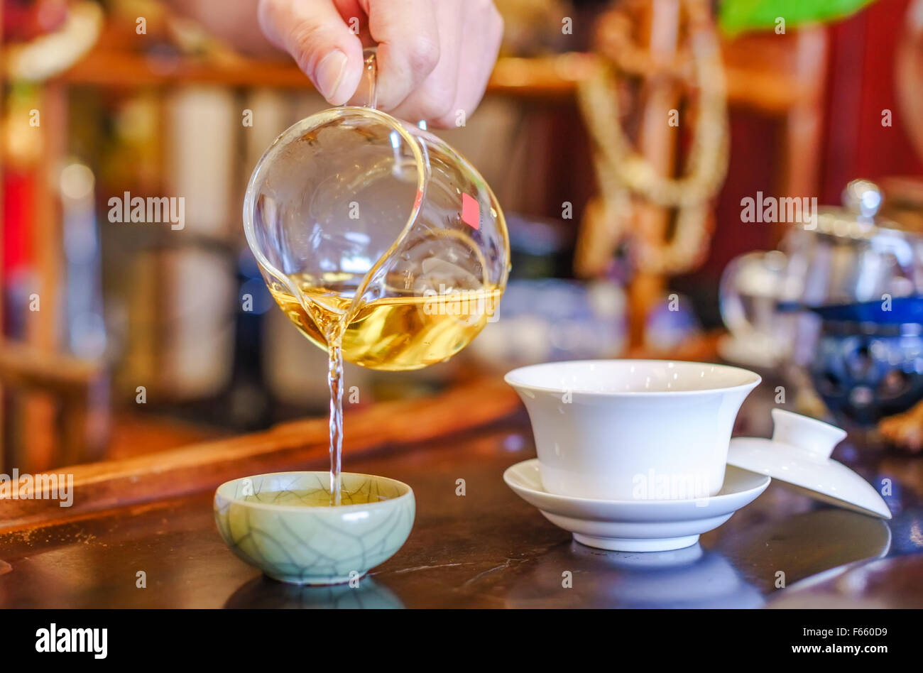 The Time of Tea Break Stock Photo - Alamy