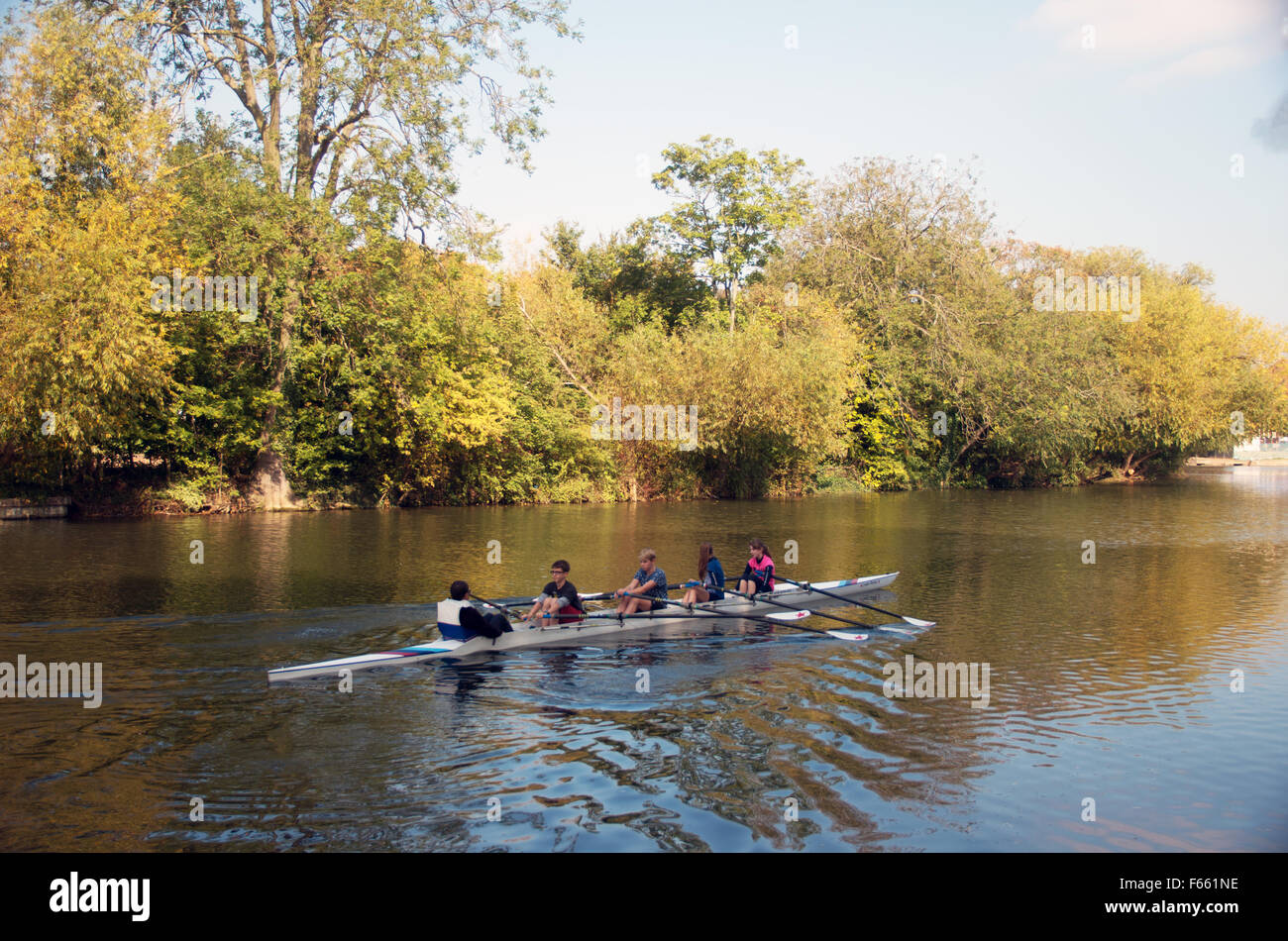 Great Ouse Rowing Stock Photos & Great Ouse Rowing Stock ...