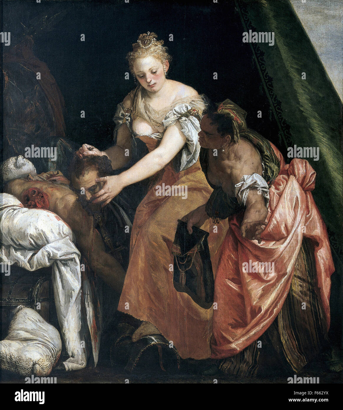Paolo Veronese - Judith with the head of Holofernes Stock Photo