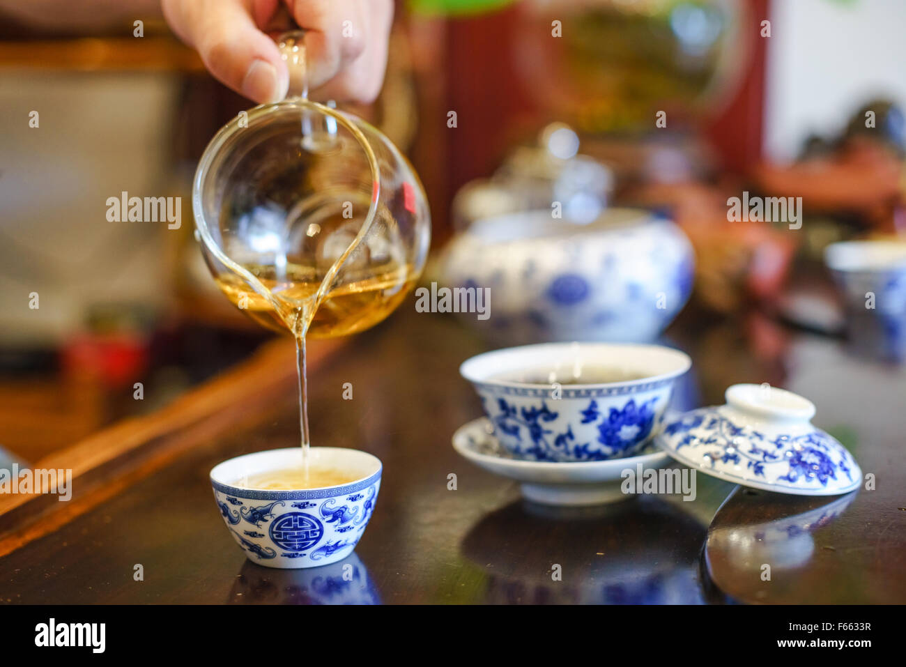 The Time of Tea Break Stock Photo - Alamy
