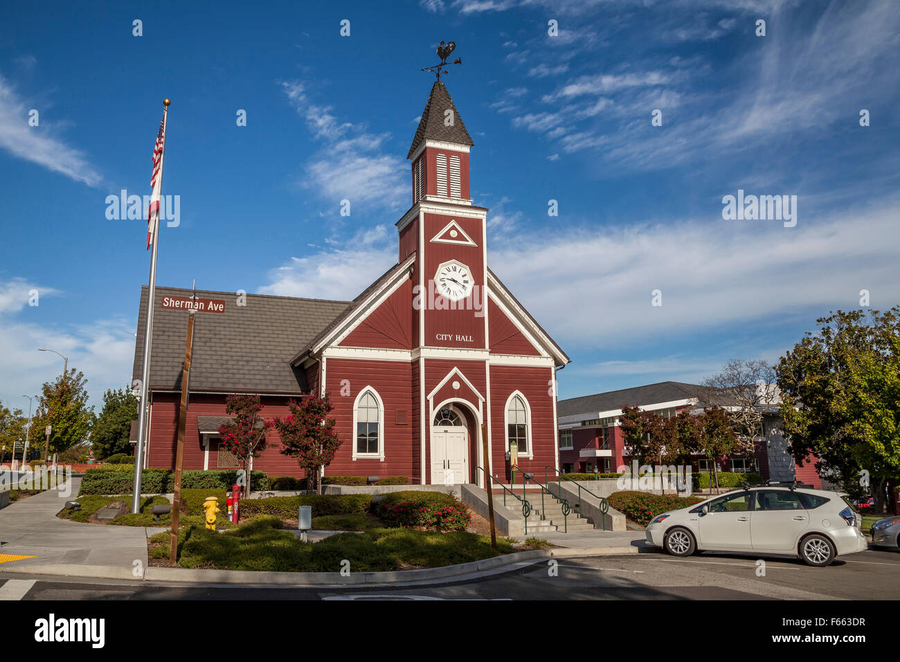 Novato City Hall, Novato, California, USA Stock Photo Alamy