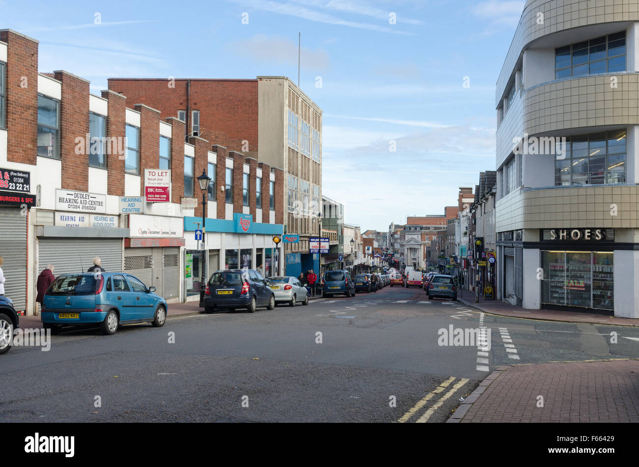 Dudley High Street Stock Photo Alamy