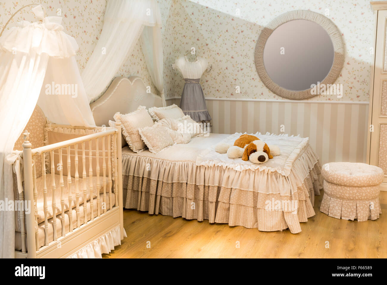 Luxury Room For Parents And Children Stock Photo 89875641