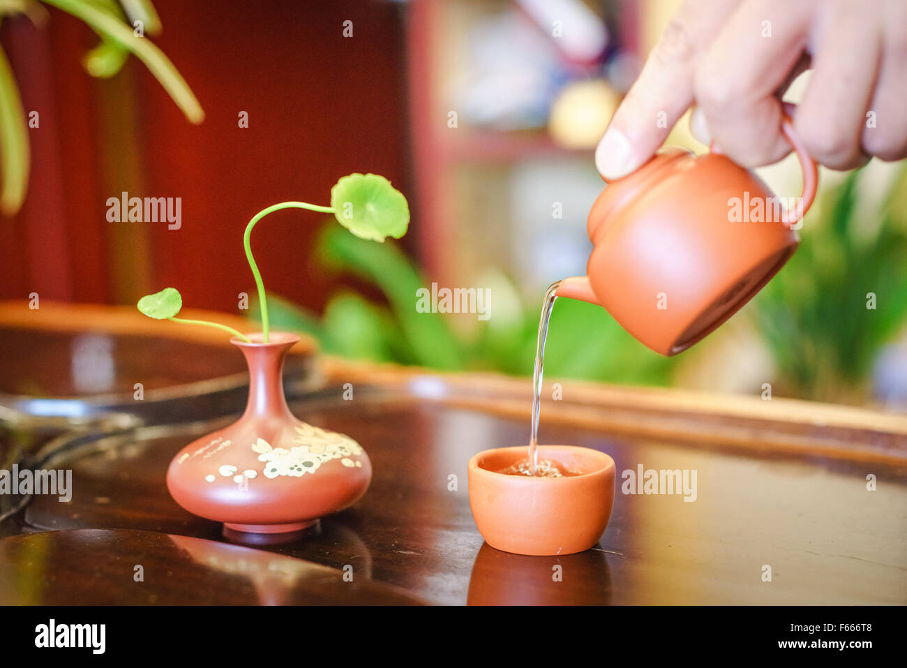 The Time of Tea Break Stock Photo - Alamy
