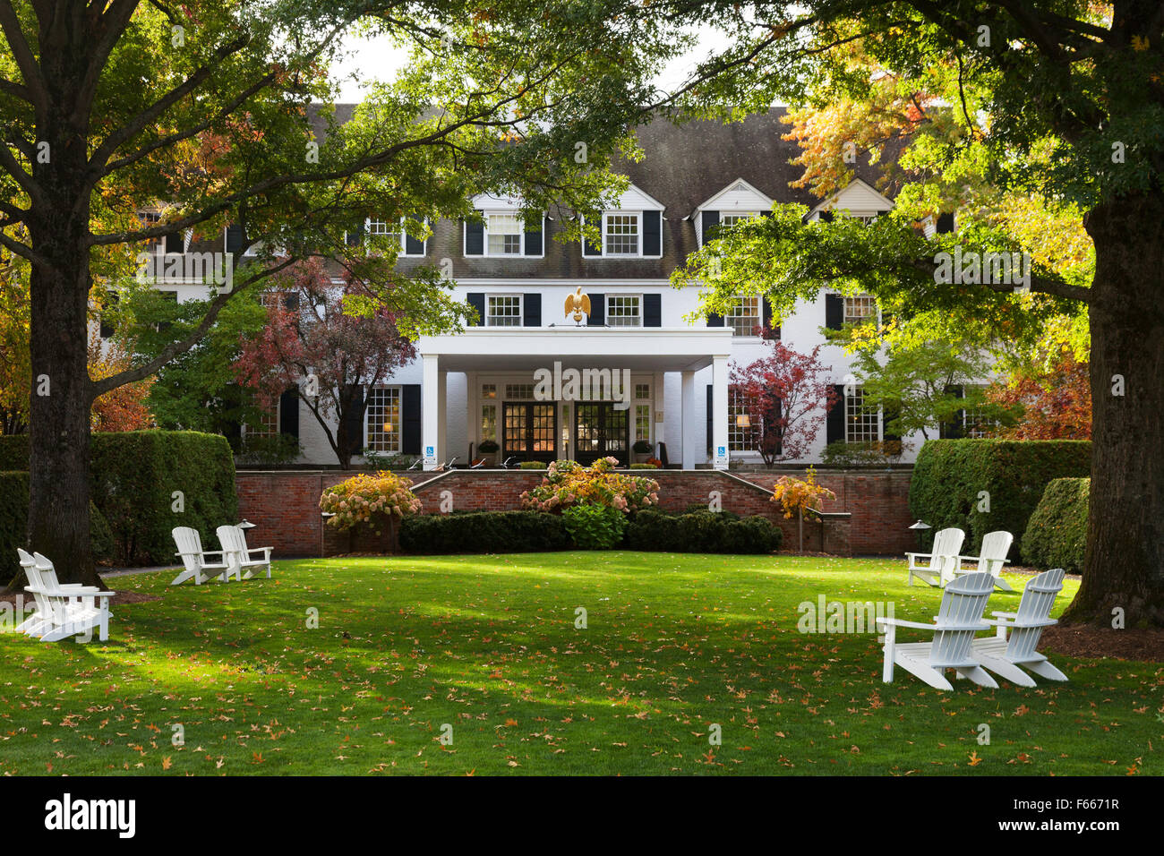 The luxury Woodstock Inn Resort, Woodstock, Vermont VT , New England