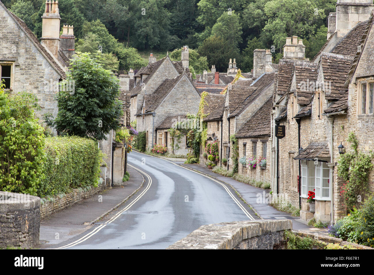 Castle Combe regarded by some as 'The Prettiest Village in England