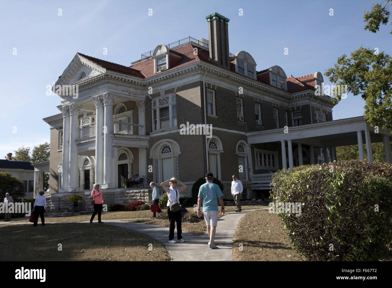 Rockcliff Mansion, Hannibal, MO Stock Photo