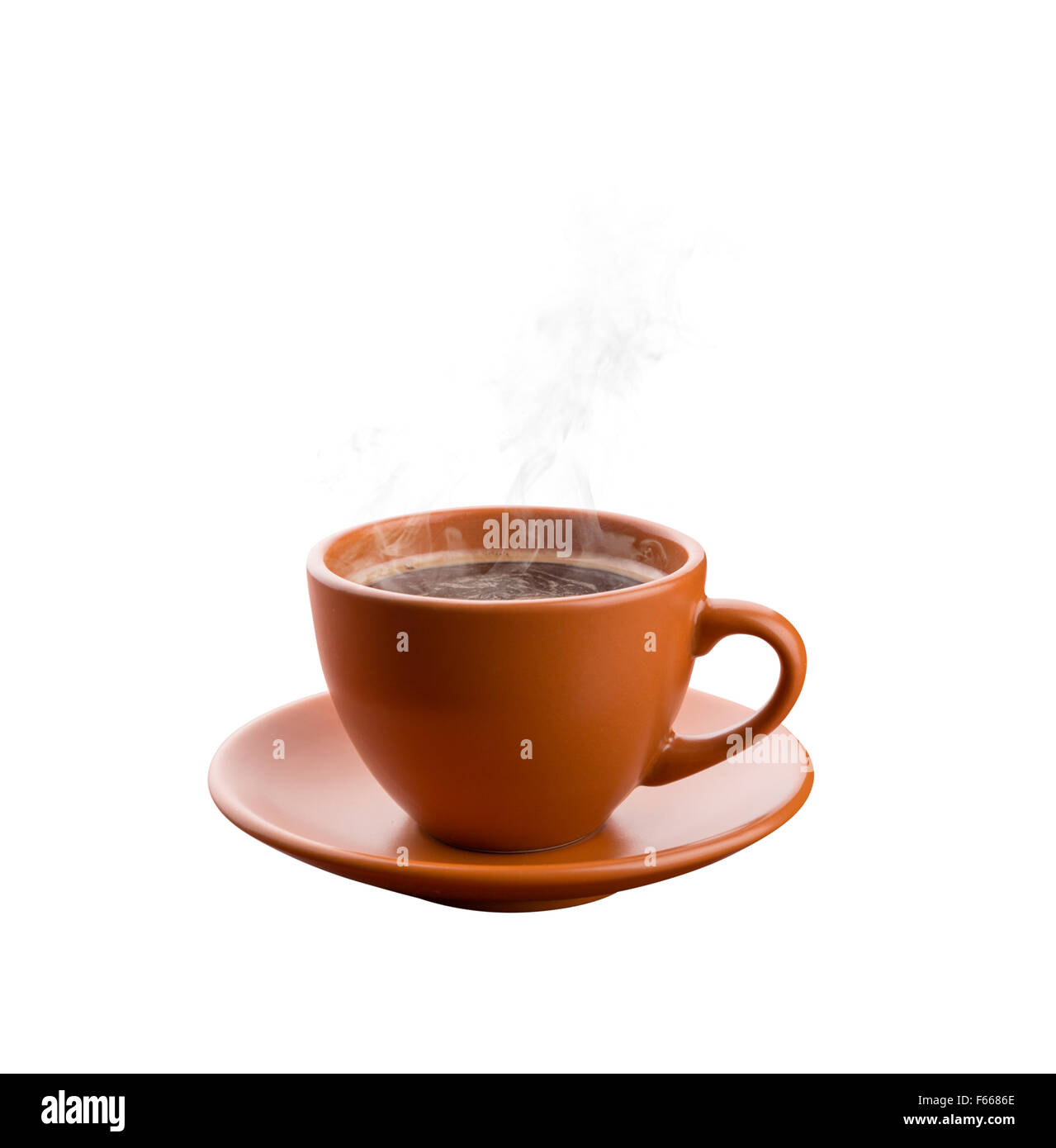 Hot coffee drinking cup Cut Out Stock Images Pictures Alamy