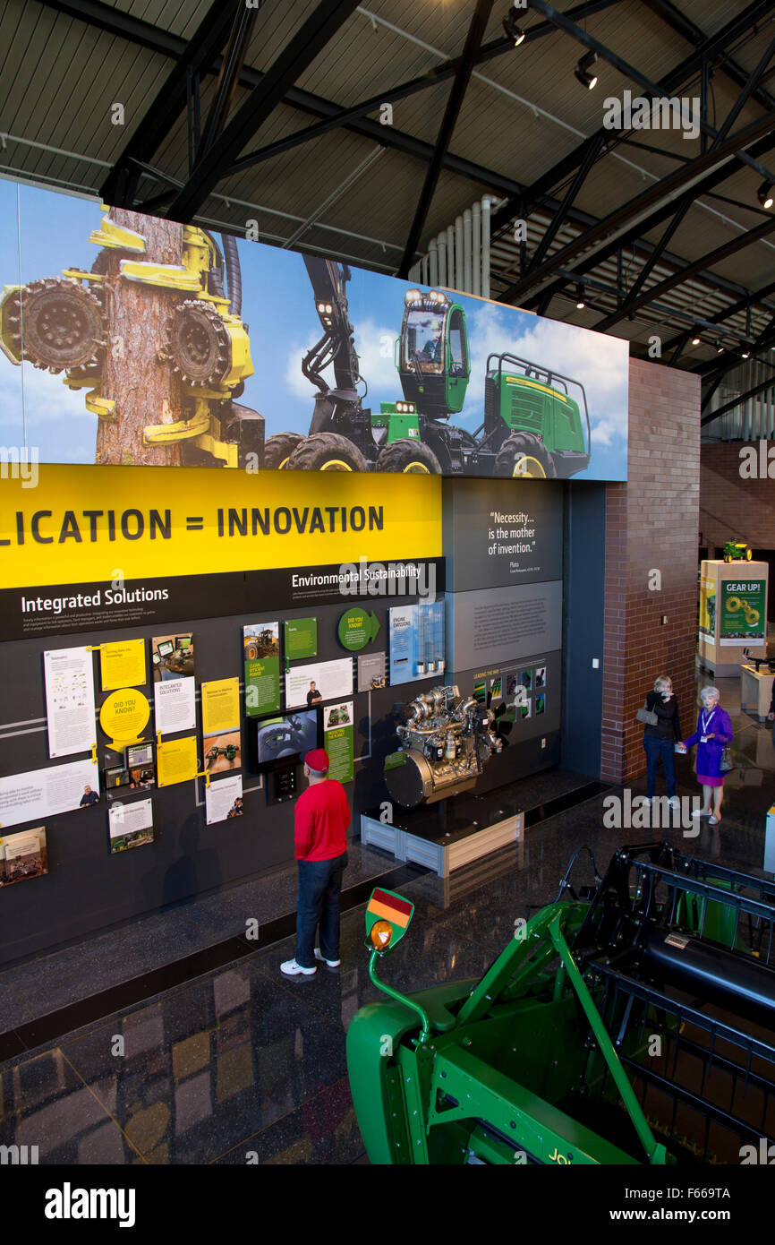 John Deere Pavilion, Moline, IL Stock Photo Alamy