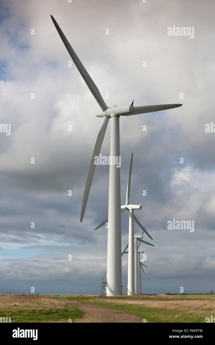 Westmill Solar and Wind Turbine community energy project, on the