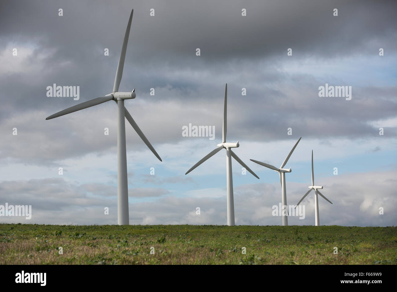 Westmill Solar and Wind Turbine community energy project, on the