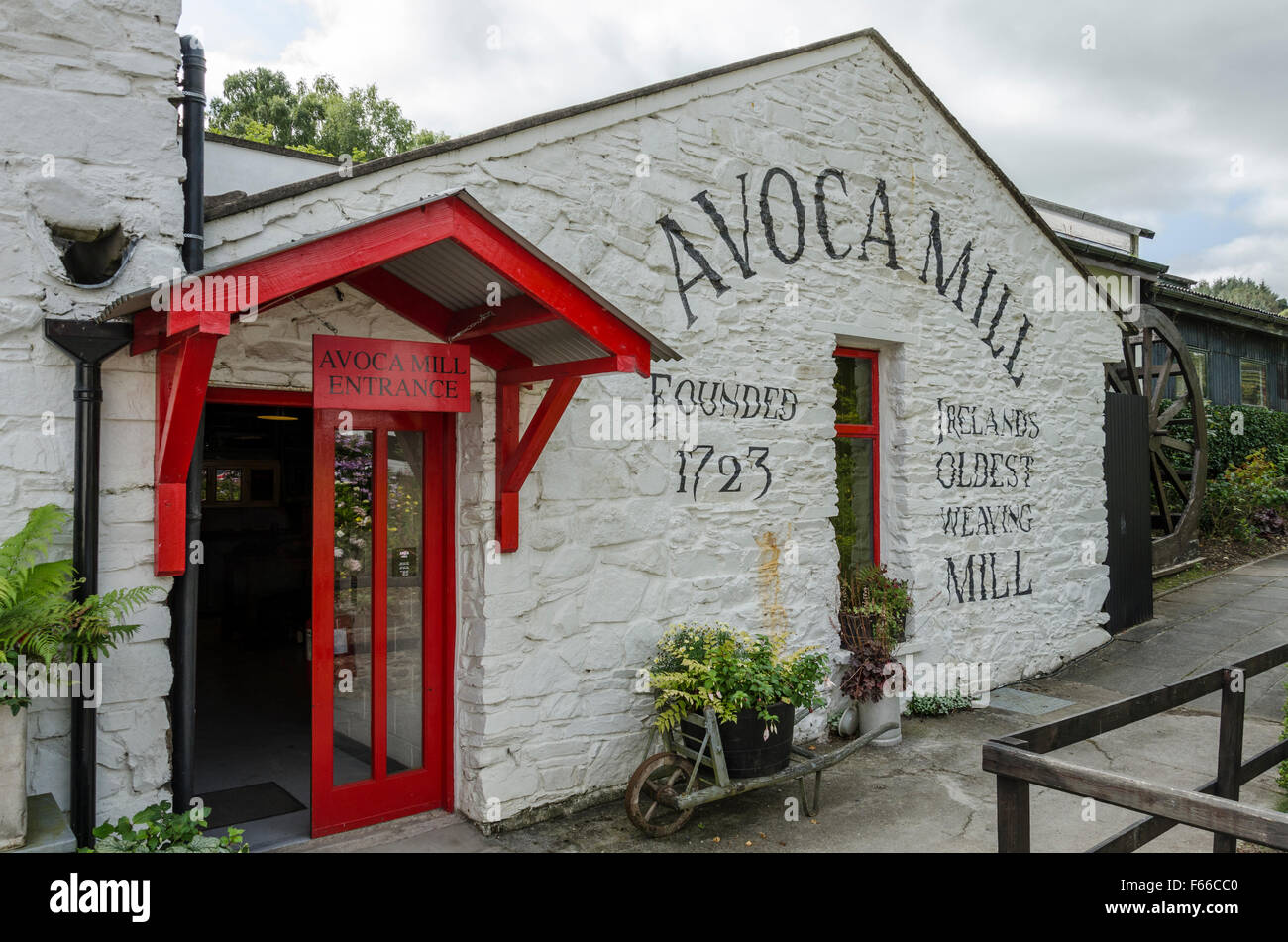 Avoca mill, Ireland Stock Photo