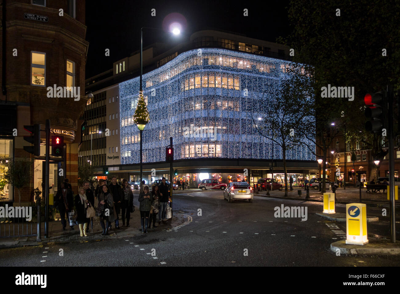 Peter Jones (John Lewis) department store Christmas decorations 2015