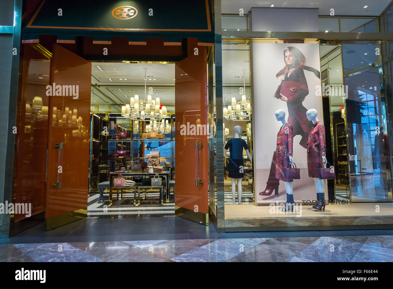 The Tory Burch Store In The Brookfield Place Mall In New York On