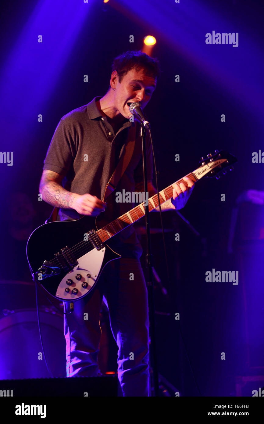 Edinburgh, UK. 12 November. The Ordinary Boys perform in The Liquid ...