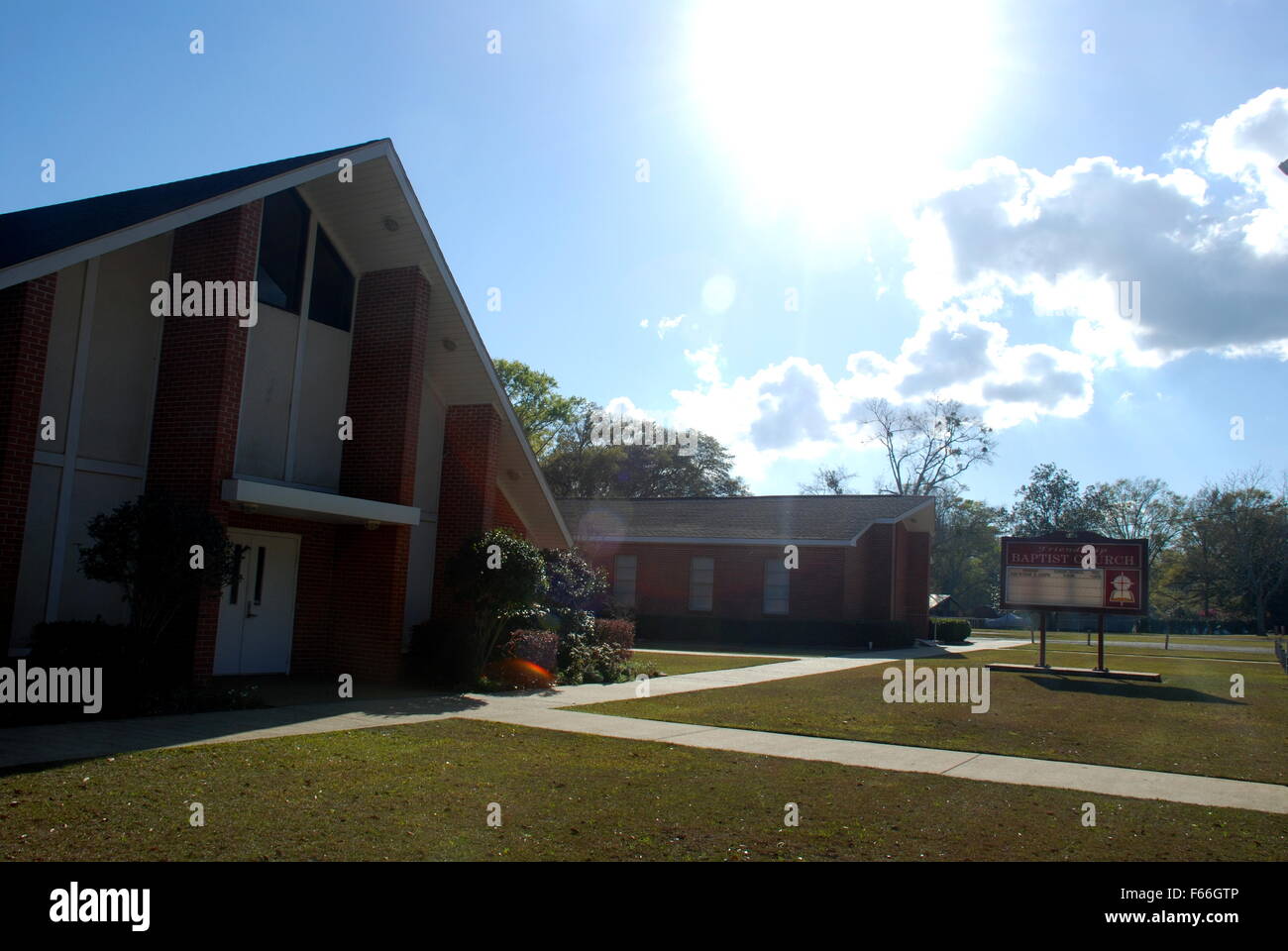 Friendship Baptist Church Stock Photo Alamy