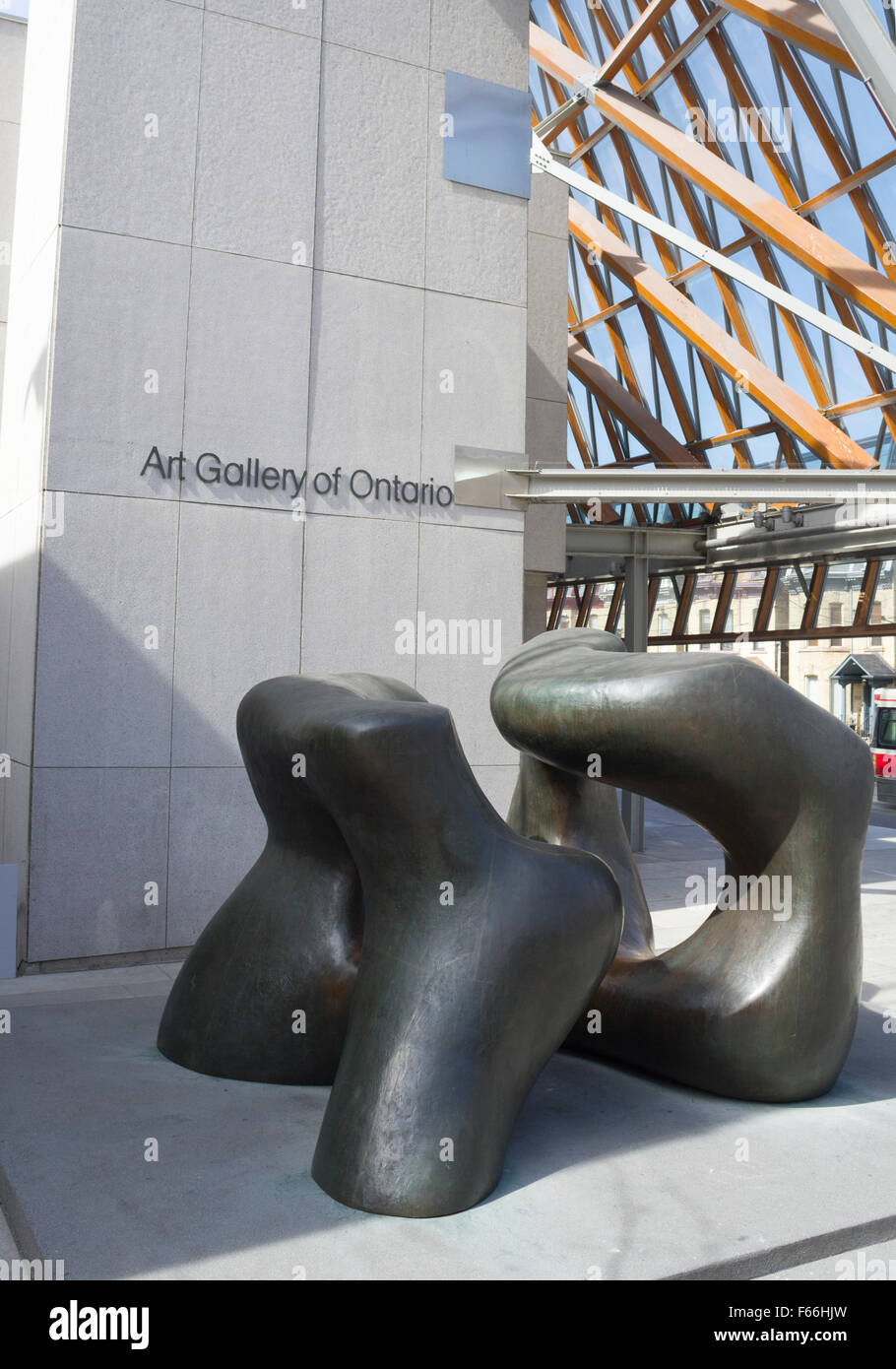 Art Gallery of Ontario in Toronto, Ontario, Canada Stock Photo