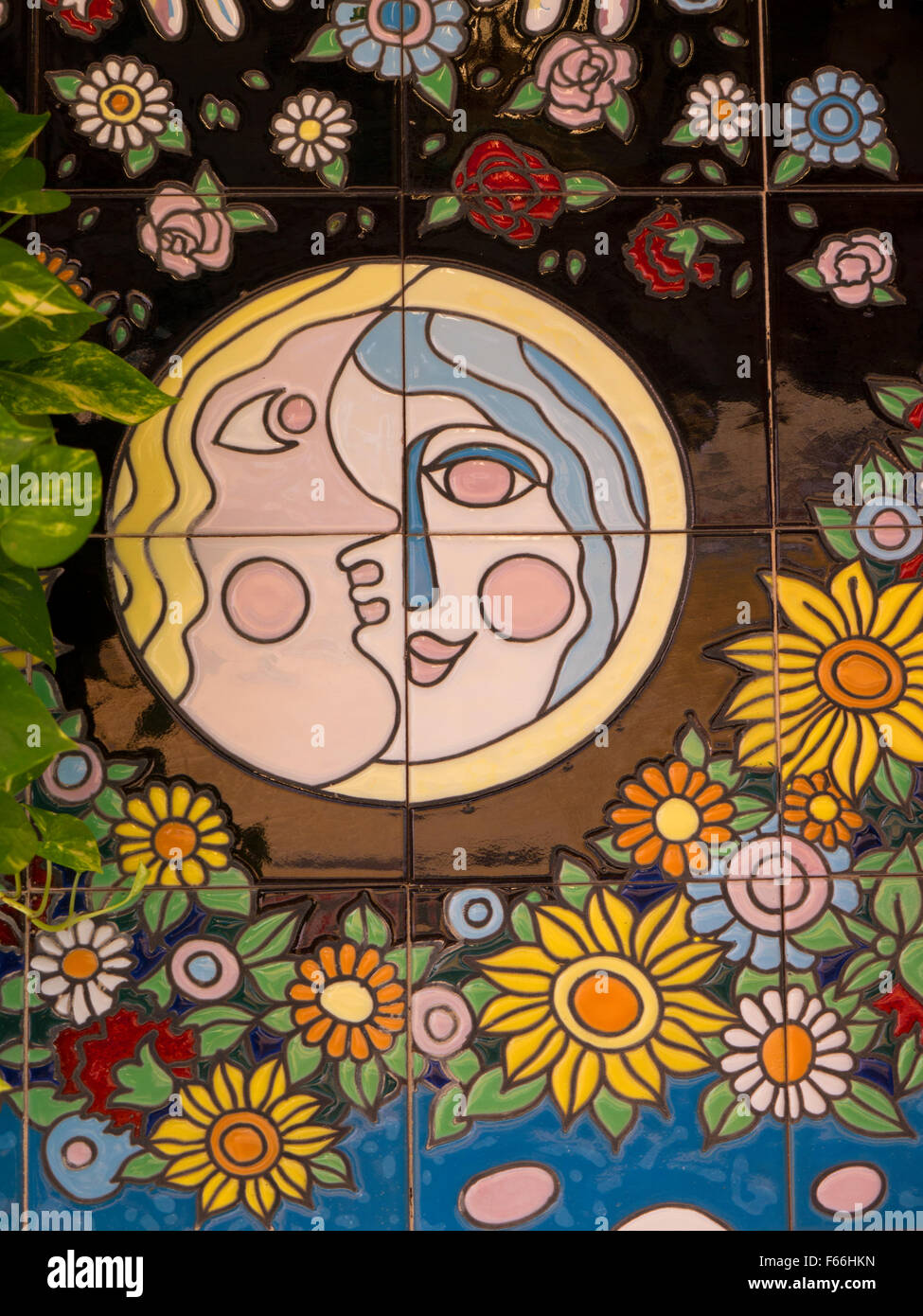 Modern Ceramic Tiled Image in Mijas is one of the most beautiful 'white' villages of the