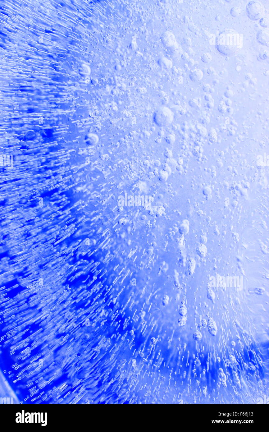 Frosty blue winter background Stock Photo - Alamy